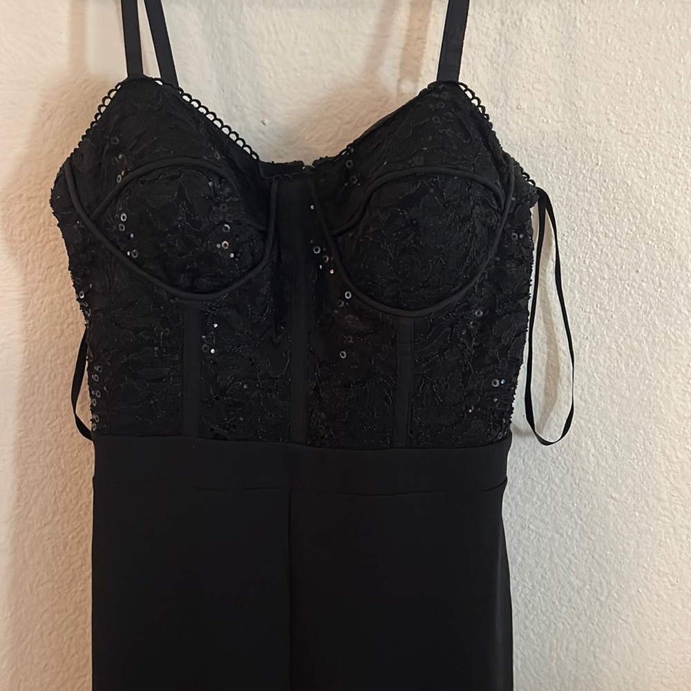 Black flowy jumpsuit